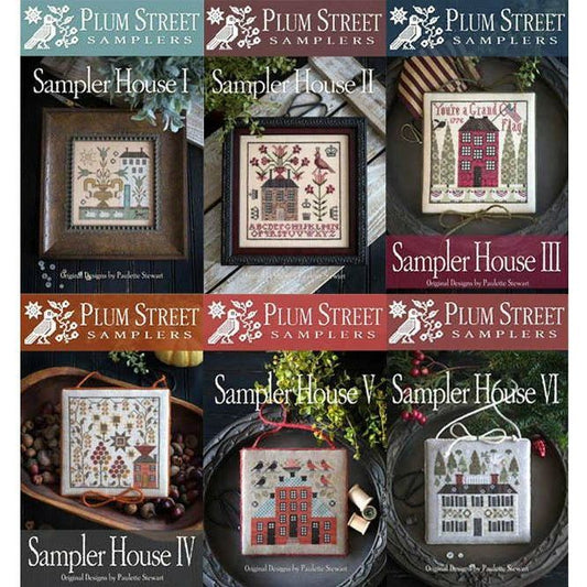 Sampler House Series Cross Stitch Pattern