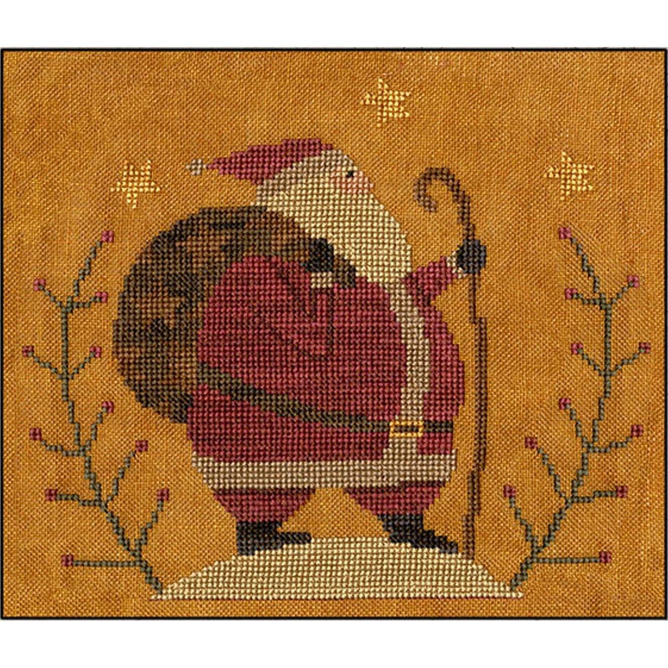 Teresa Kogut ~ Santa's Hike Cross Stitch Pattern