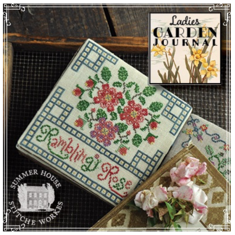 Ladies Garden Journal - Rambling Rose Pattern Four