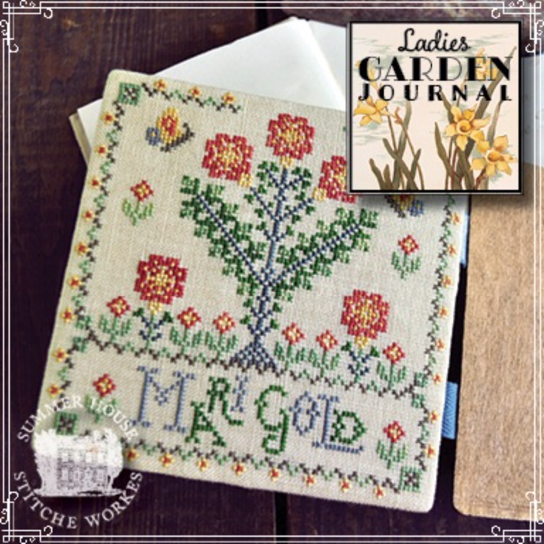 Ladies Garden Journal - Marigold Pattern Six