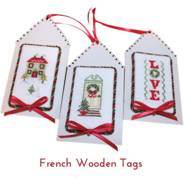 JBW Designs ~ French Christmas Tags Pattern