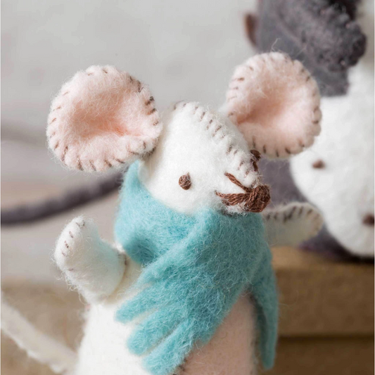 Corrine Lapierre | Wool Felt Craft Kit - Mouse Family