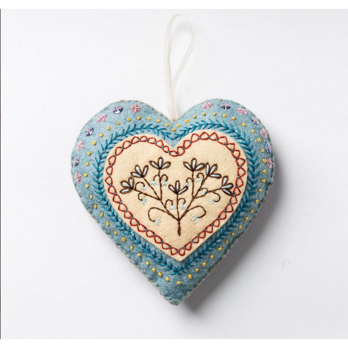 Corrine Lapierre ~ Embroidered Heart Kit