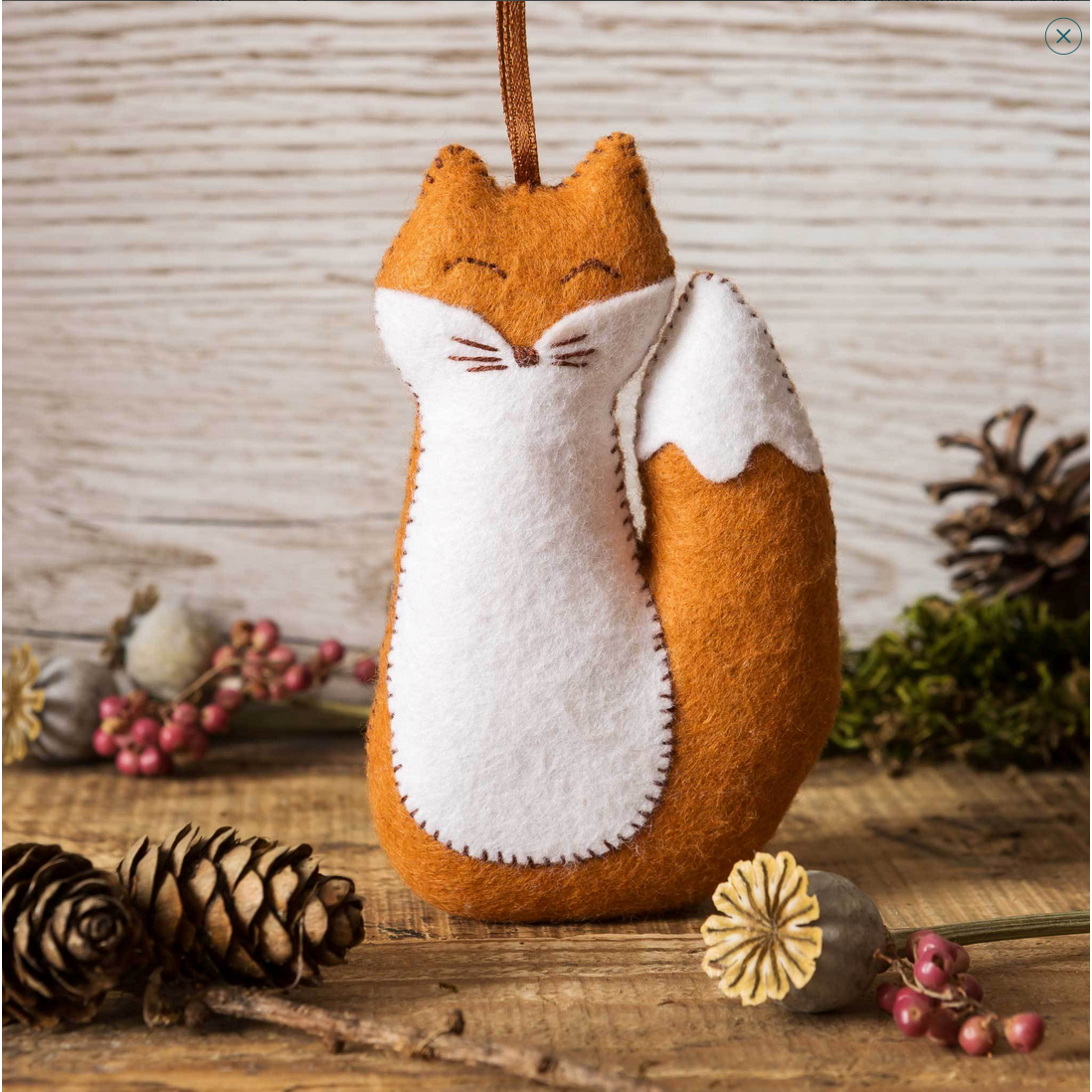 Corrine Lapierre ~ Mini Fox Felt Craft Kit