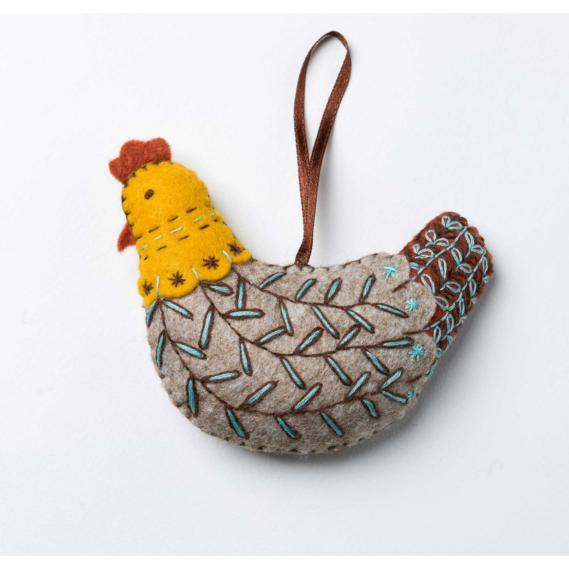 Corrine Lapierre ~ 12 Days of Christmas - French Hen Mini Embroidery Kit