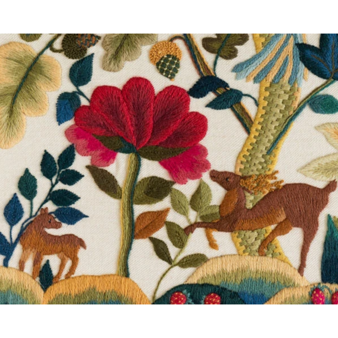 The Crewel Work Company | Jacobean Hunt Crewel Embroidery Kit