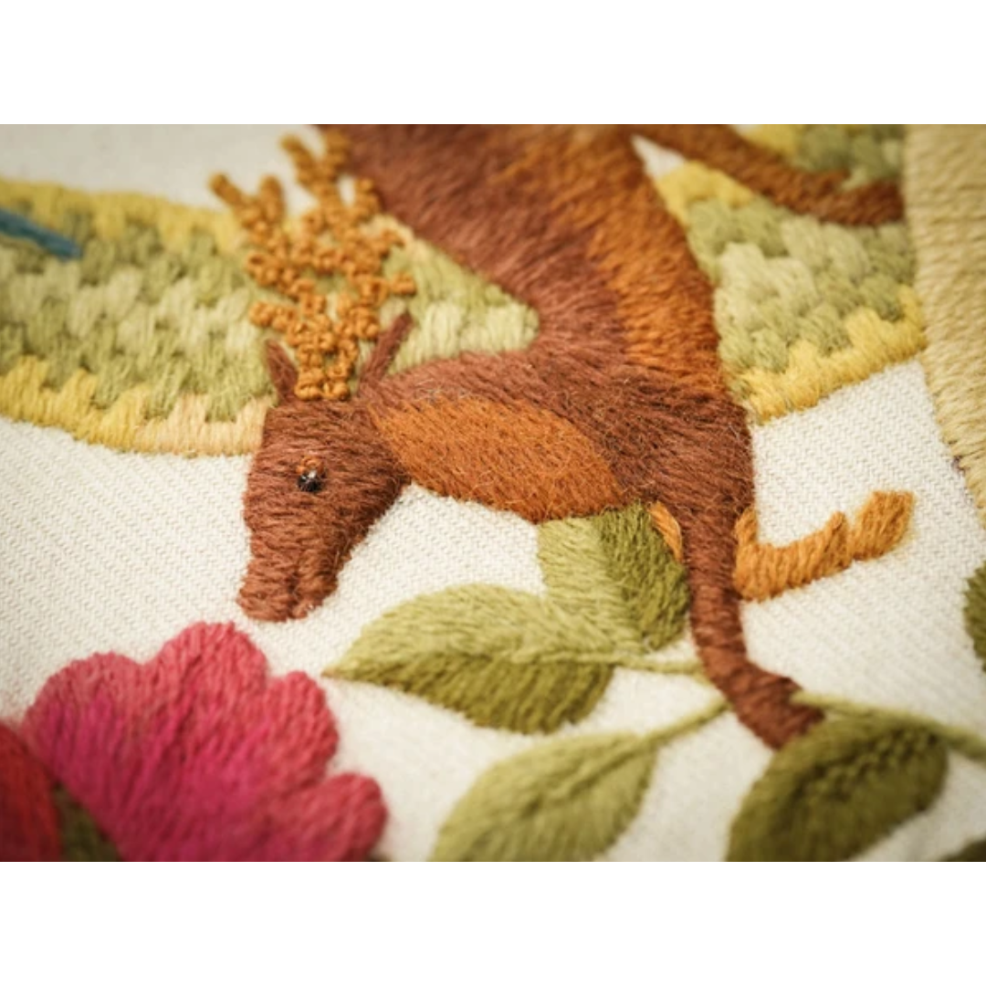 NOUVEAU kit de coussin de broderie cheval Crewel vintage 16 carré, kit de coussin Crewel oreiller carré chevaux byzantins, couture moderne Mid-Century Parangon - France NOUVEAU kit de coussin de broderie cheval Crewel vintage 16 carré, kit de coussin Crewel oreiller carré chevaux byzantins, couture moderne Mid-Century Parangon - France