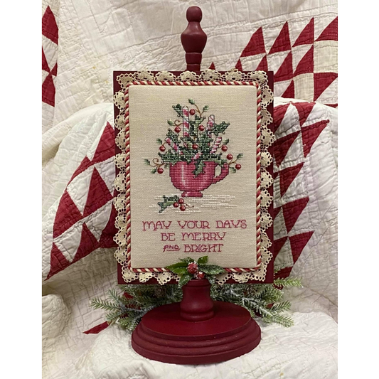 Peppermint & Holly Pattern