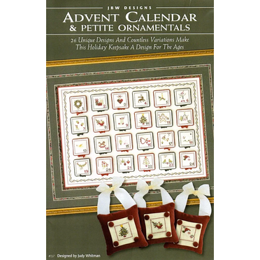 JBW Designs ~ Advent Calendar & Petite Ornamentals Pattern