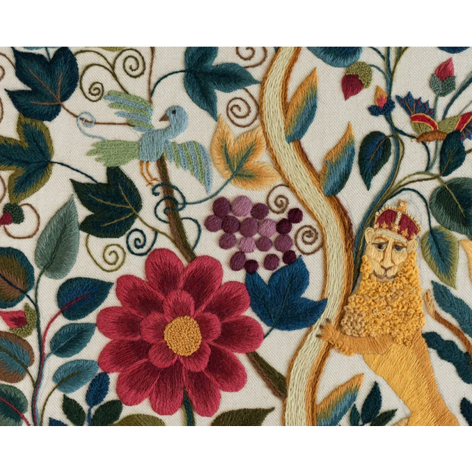 The Crewel Work Company | The Restoration Pillowe Crewel Embroidery Kit