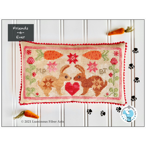 Fibrefriend Patterns Luminous Fiber Arts ~ Friendship Series: BFF Bunnies Pattern – Hobby ...