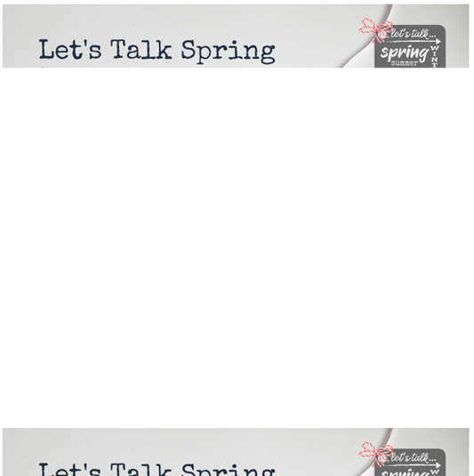 Hands On Design ~ Let's Talk Spring Pattern