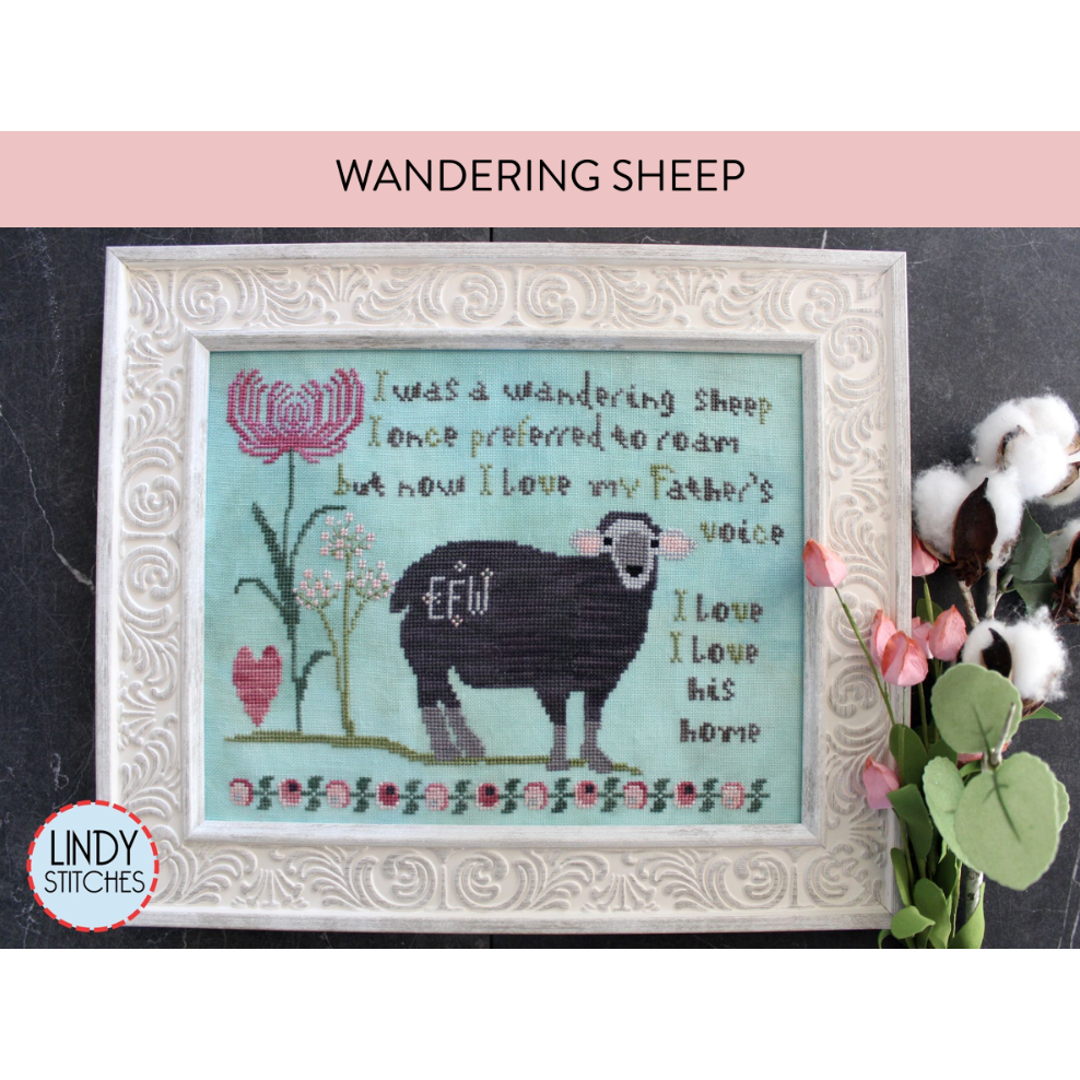 Lindy Stitches ~ Wandering Sheep Pattern