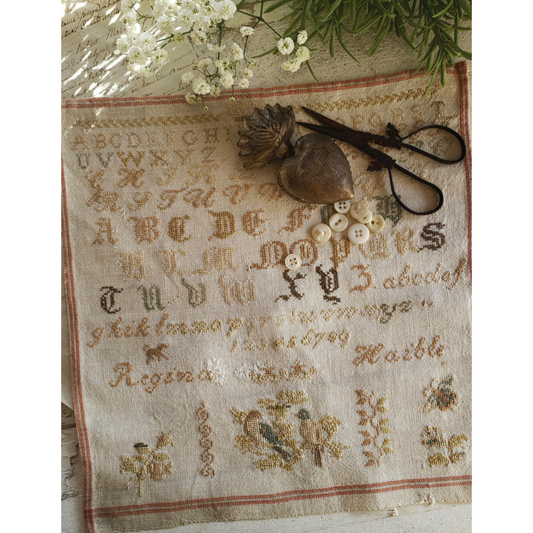 With Thy Needle & Thread ~ Regina Haible Reproduction Sampler Pattern