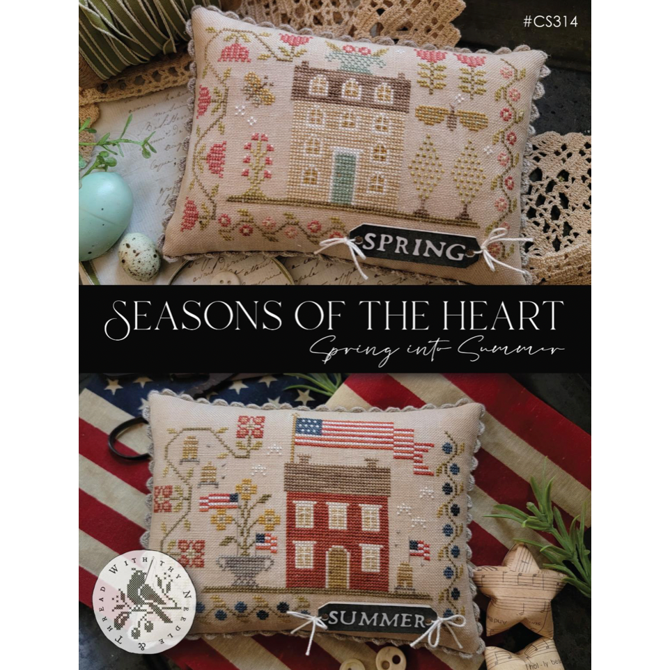 With Thy Needle & Thread ~ Seasons of the Heart Pattern