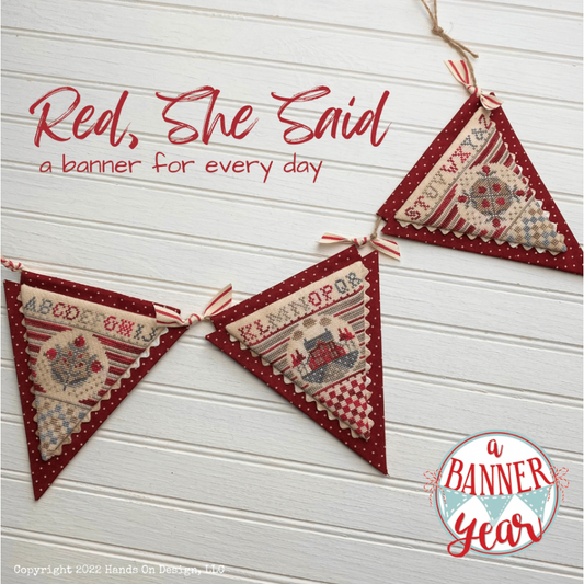 Hands on Design ~ Red, She Said Pattern