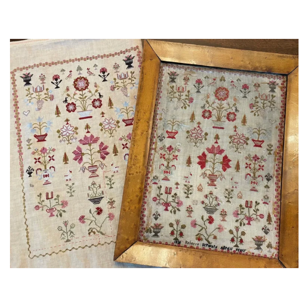 Needlemade Designs ~ Rebecca Steward 1836 Sampler Pattern