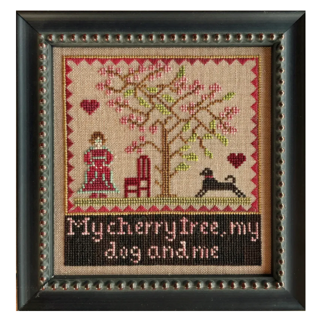 Needlemade Designs ~ My Cherry Tree, My Dog, and Me Pattern
