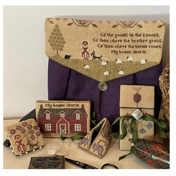 Needlemade Designs ~ Bonnie Dearie Sewing Purse & Smalls Pattern Market 2022