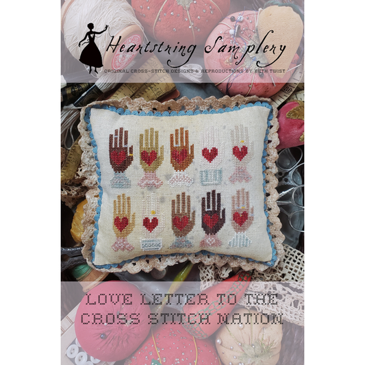 Heartstring Samplery ~ Love Letter to the Cross Stitch Nation Pattern