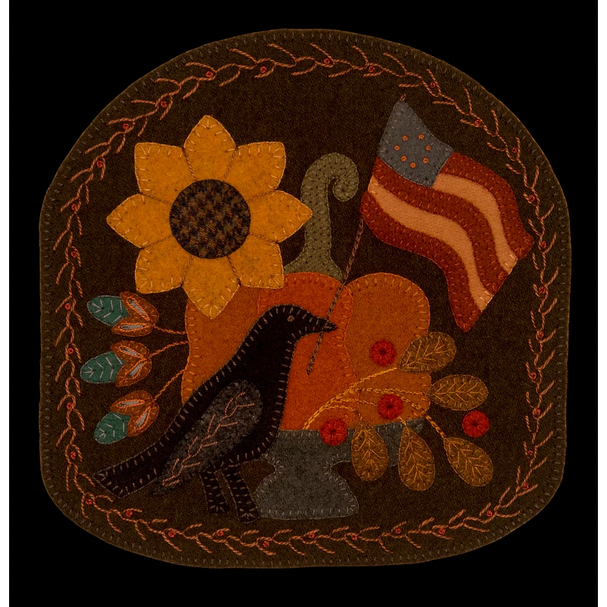 Jerome Thomas ~ Autumn Glory Wool Applique Pattern