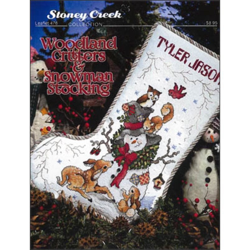Stoney Creek ~ Woodland Critters & Snowman Stocking Pattern