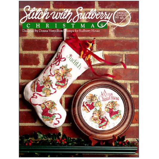 Sudberry House ~ Christmas #48 Stocking & Plate Pattern