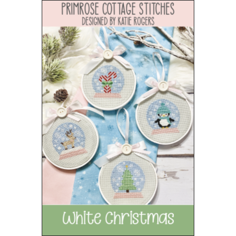 Primrose Cottage ~ White Christmas Pattern