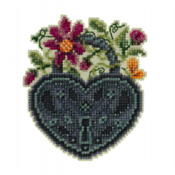 Mill Hill Antique Lock Trilogy ~ Spring Lock Cross Stitch Kit