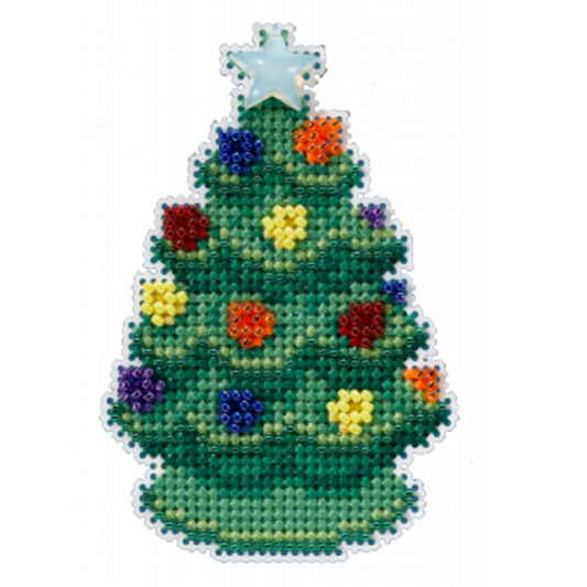 Mill Hill Winter Holiday 2022 ~ Ceramic Tree Cross Stitch Kit