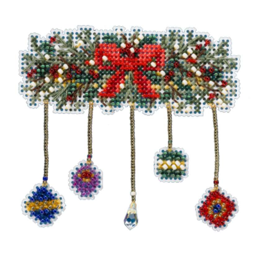 Mill Hill Winter Holiday 2022 ~ Garland Tree Cross Stitch Kit