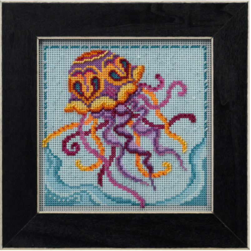Jelly Fish Cross Stitch Kit