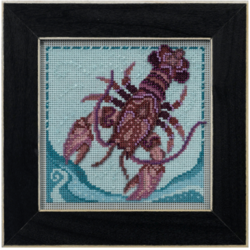 Mill Hill Marine Life Quartet ~ Lobster Cross Stitch Kit