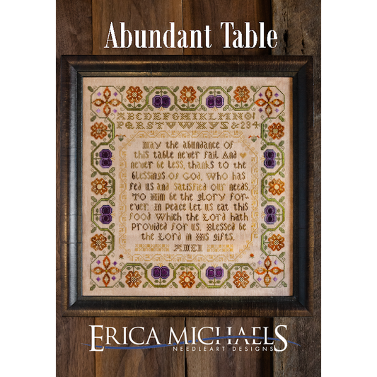 Erica Michaels ~ Abundant Table Pattern Expo 2022