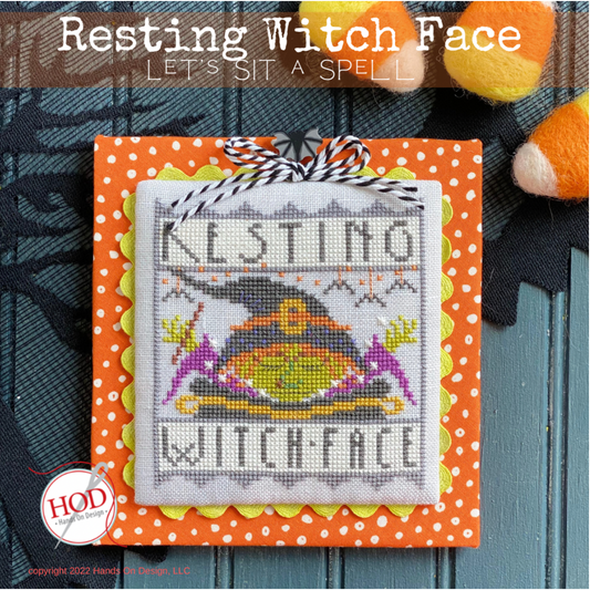 Hands on Design ~ Resting Witch Face Pattern