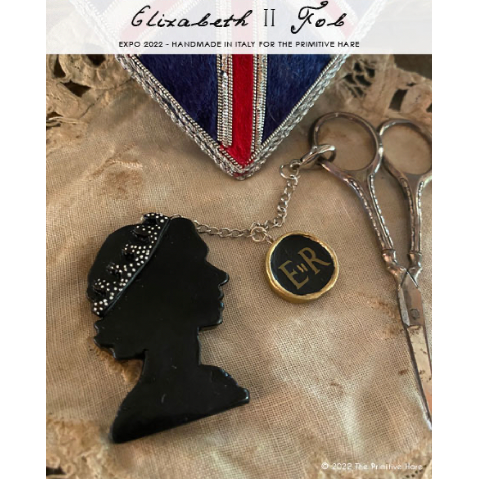The Primitive Hare ~ Elizabeth II Scissor Fob