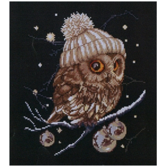 Thea Gouverneur ~ Whoo Whoo It's Winter Cross Stitch Kit