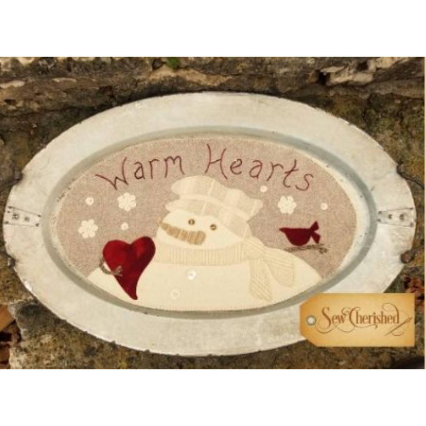 Sew Cherished ~ Warm Hearts Wool Applique Kit