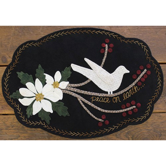 Primitive Gatherings ~ Peace on Earth Wool Applique Kit