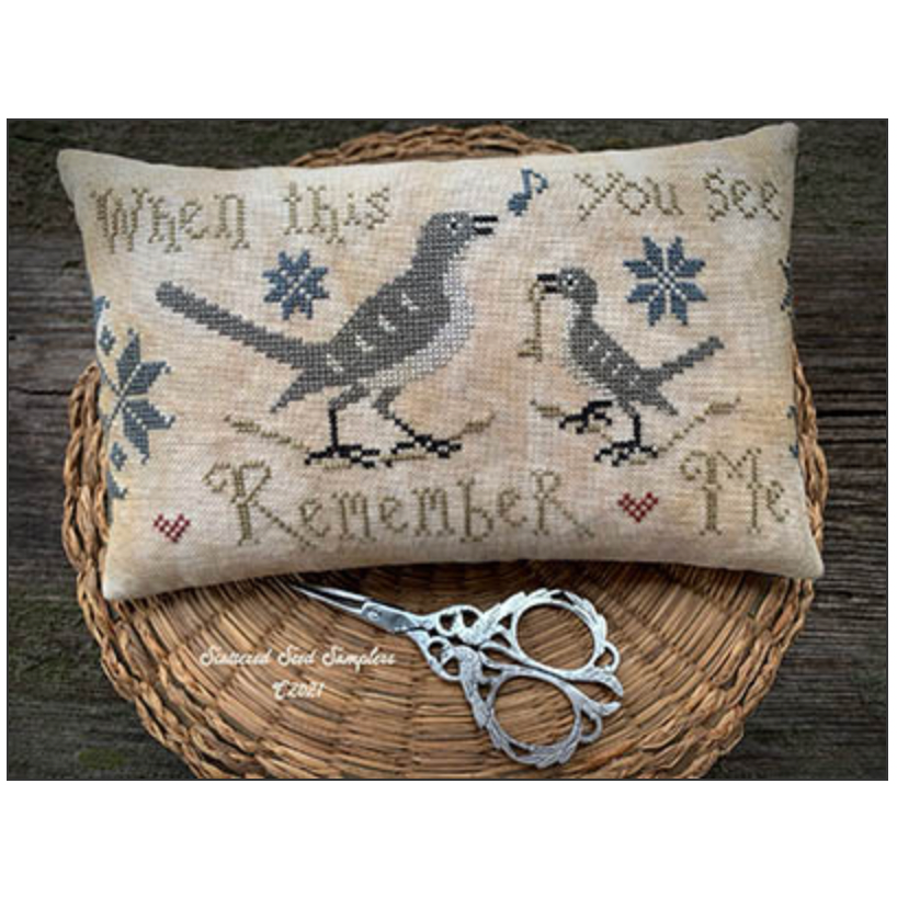 Scattered Seed Samplers ~ Mockingbird's Message Pattern