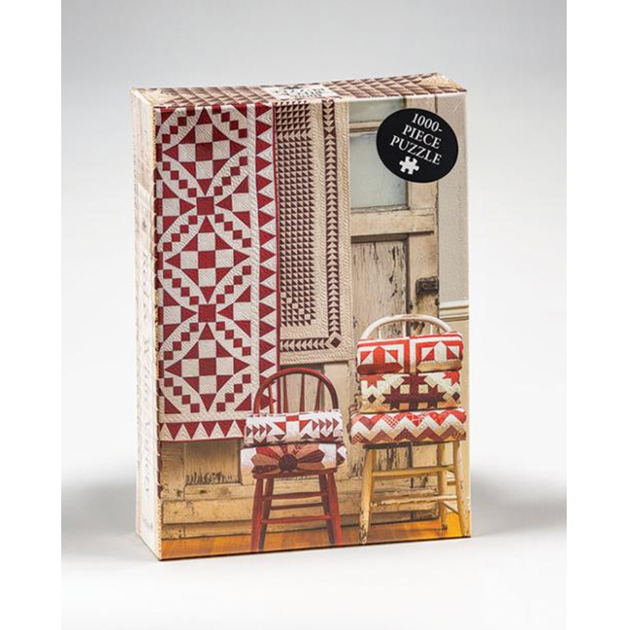 Moda ~ Red & White Variety Jigsaw Puzzle