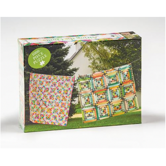 Moda ~ Airing the Quilts Jigsaw Puzzle