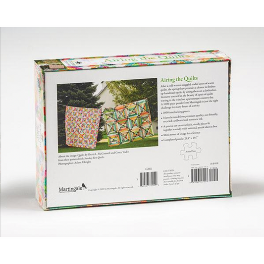 Moda ~ Airing the Quilts Jigsaw Puzzle
