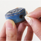 Awaji Kawara Magnetic Needle Minder with Polisher ~ Blue