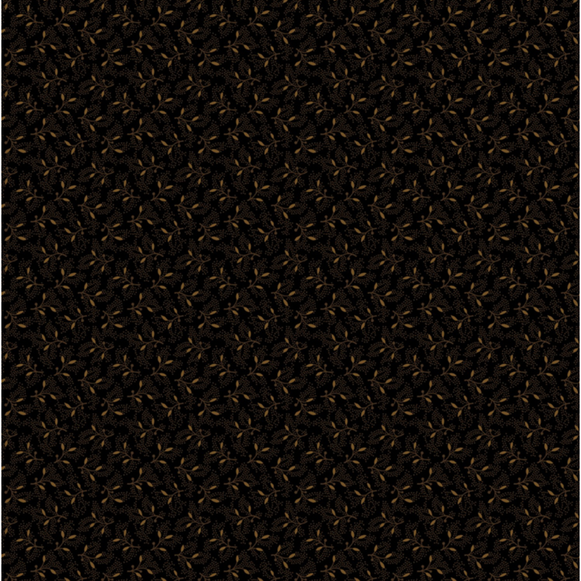 Prairie Backgrounds by Pam Buda ~ Little Leaves R170391-BLACK