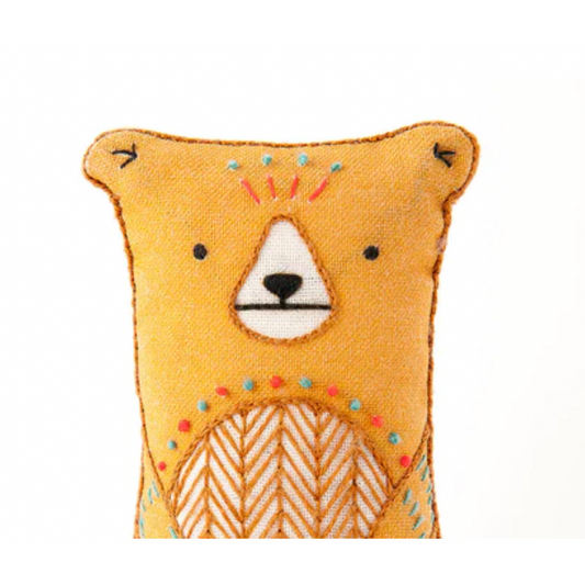 Kiriki Press ~ Bear Embroidery Kit