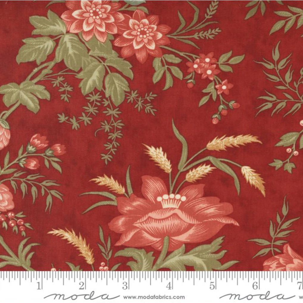 Rendezvous ~ Romantic Toile Crimson 44300 13