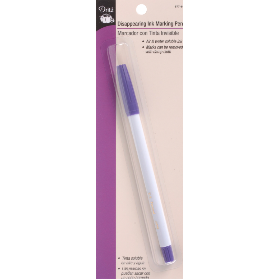 Dritz 3086 disappearing ink fabric marking pen