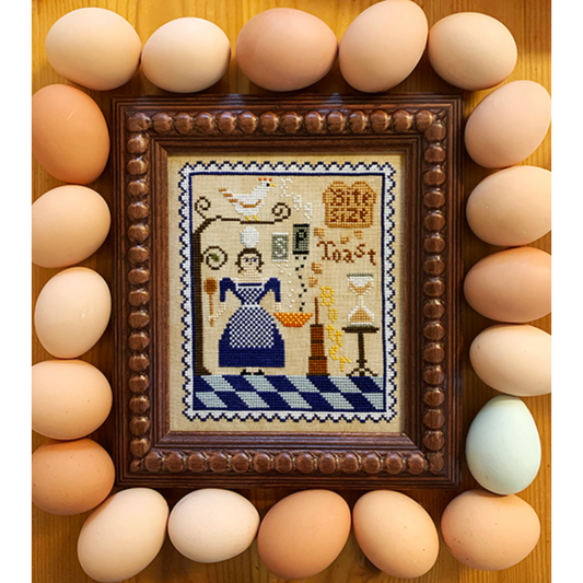 Carriage House Samplings ~ Egg in a Bowl Pattern