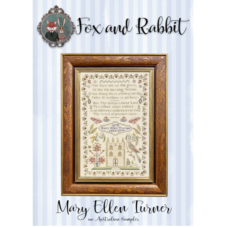 Fox & Rabbit ~ Mary Ellen Turner Sampler Pattern